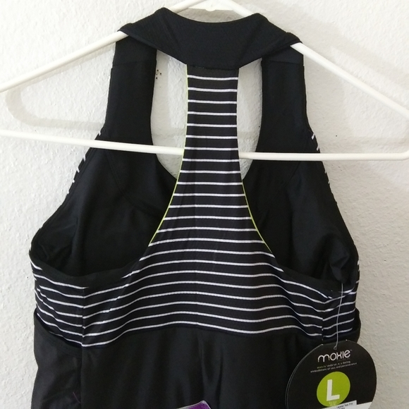 Moxie cycling layered racerback top Size Large - Picture 6 of 13